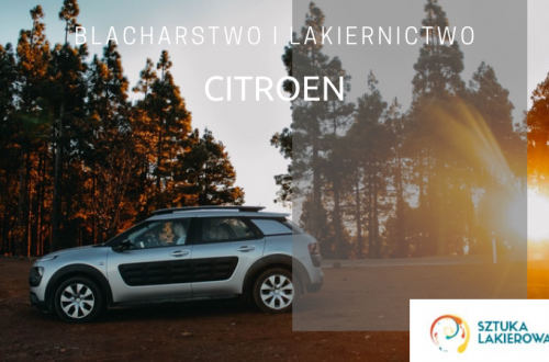 Naprawy blacharsko-lakiernicze Citroen - lakiernik, blacharz do Citroena w Sztuka Lakierowania, Warszawa, Białystok, Ełk
