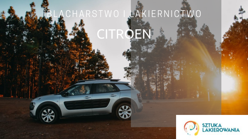 Naprawy blacharsko-lakiernicze Citroen - lakiernik, blacharz do Citroena w Sztuka Lakierowania, Warszawa, Białystok, Ełk