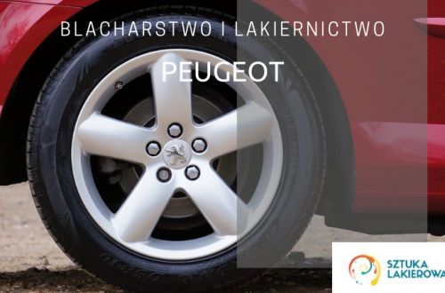 Naprawy blacharsko-lakiernicze Peugeot - lakiernik, blacharz do Peugeota w Sztuka Lakierowania, Warszawa, Białystok, Ełk