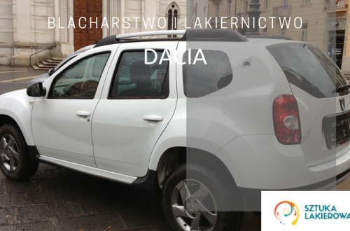 Blacharstwo lakiernictwo Dacia - lakiernik, blacharz do Dacii w Sztuka Lakierowania, Warszawa, Białystok, Ełk