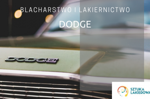 Blacharstwo lakiernictwo Dodge - lakiernik, blacharz do Dodge w Sztuka Lakierowania, Warszawa, Białystok, Ełk