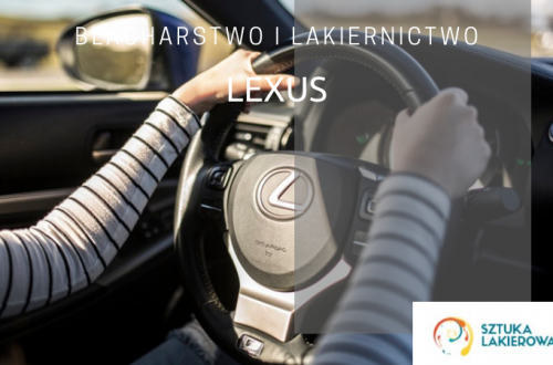 Blacharstwo lakiernictwo Lexus - lakiernik, blacharz do Lexusa w Sztuka Lakierowania, Warszawa, Białystok, Ełk