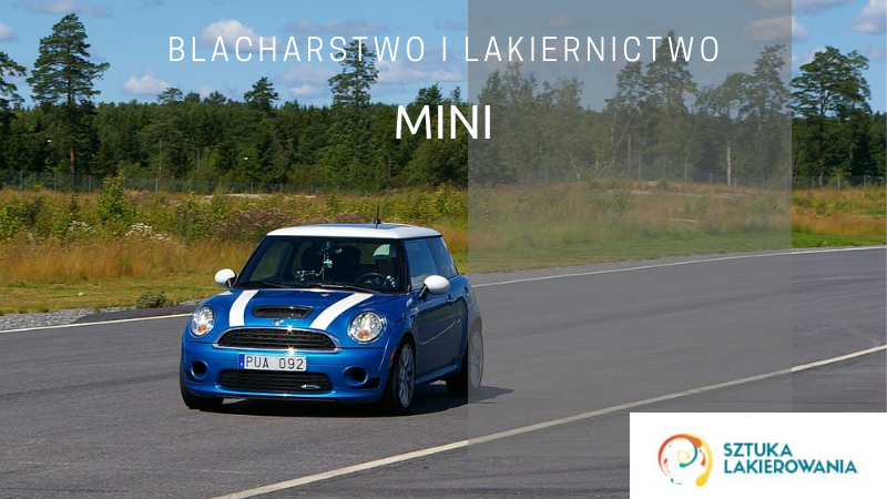 Blacharstwo lakiernictwo Mini Cooper - lakiernik, blacharz do Mini Coopera w Sztuka Lakierowania, Warszawa, Białystok, Ełk