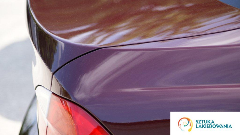 lakiernictwo Białystok, SztukaLakierowania - klapa bagażnika po lakierowaniu, idealny lakier na samochodzie